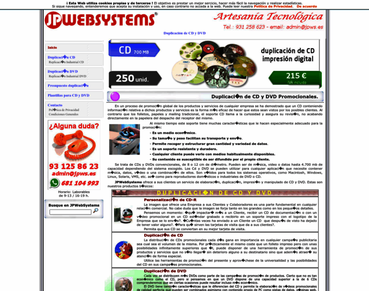 Jpwebsystems.com thumbnail