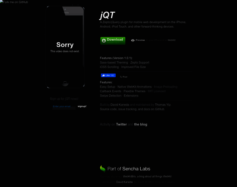 Jqtouch.com thumbnail Jqtouch.com thumbnail