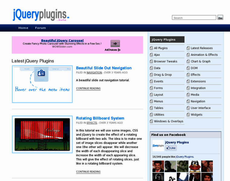 Jqueryplugins.com thumbnail