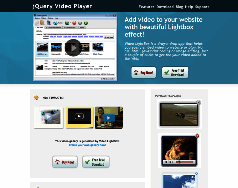 Jqueryvideoplayer.com thumbnail