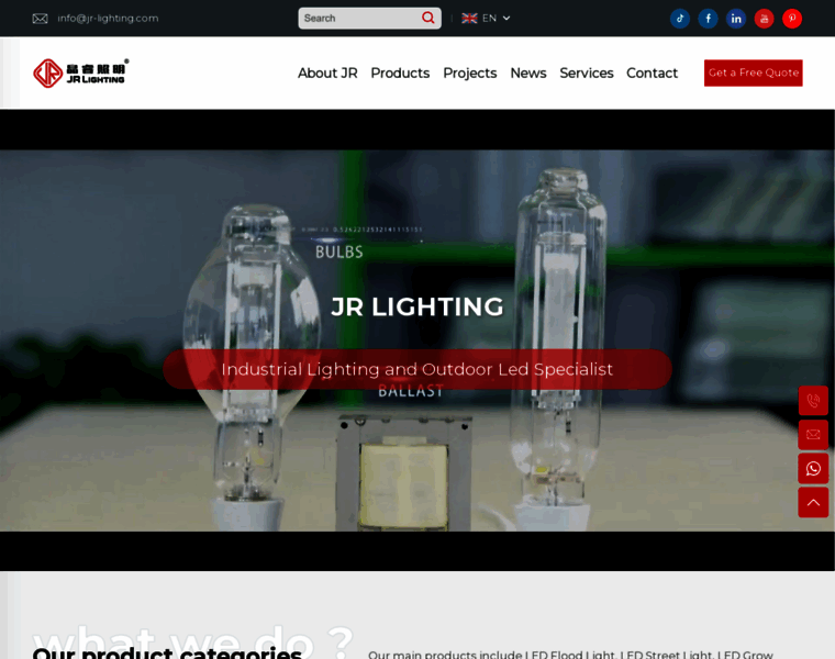 Jr-lighting.com thumbnail