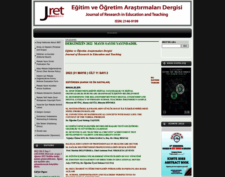 Jret.org thumbnail