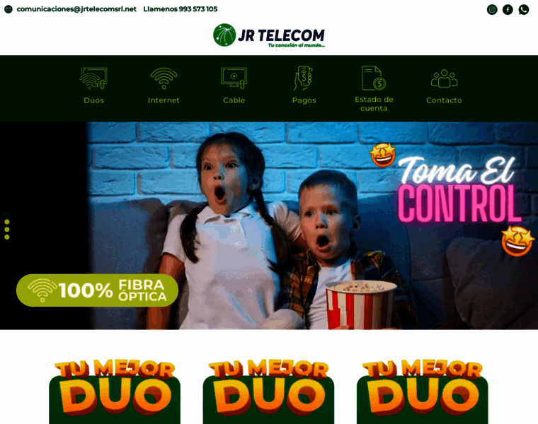 Jrtelecom.pe thumbnail