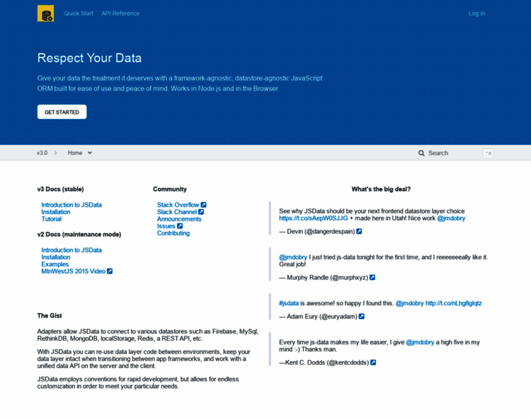 Js-data.io thumbnail Js-data.io thumbnail