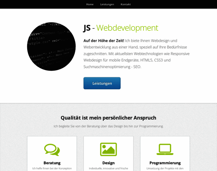 Js-webdevelopment.de thumbnail