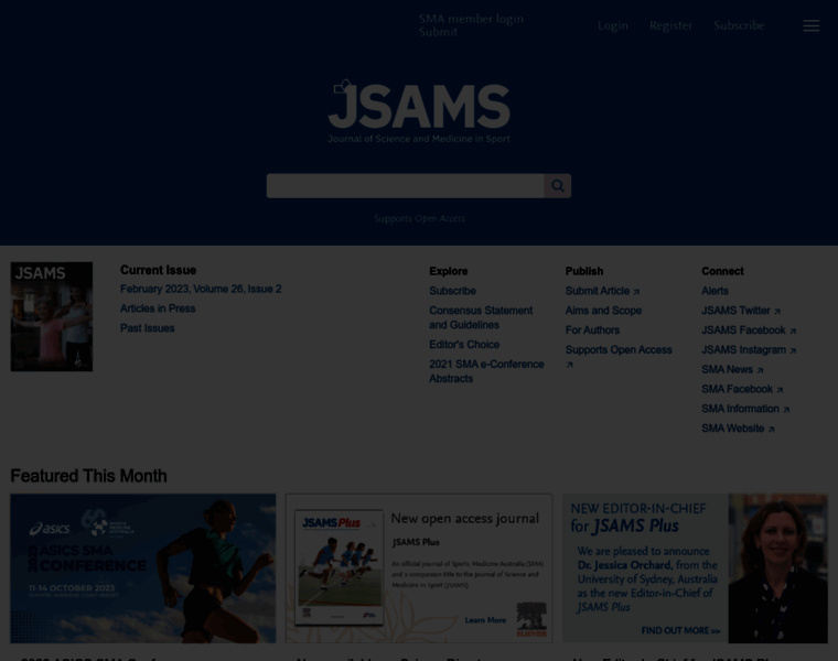 Jsams.org thumbnail