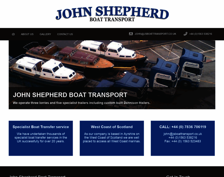 Jsboattransport.co.uk thumbnail