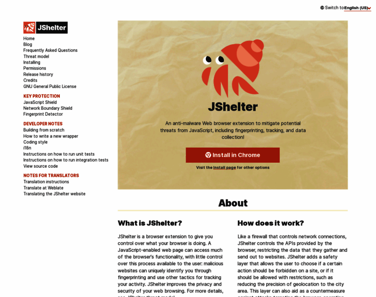Jshelter.org thumbnail