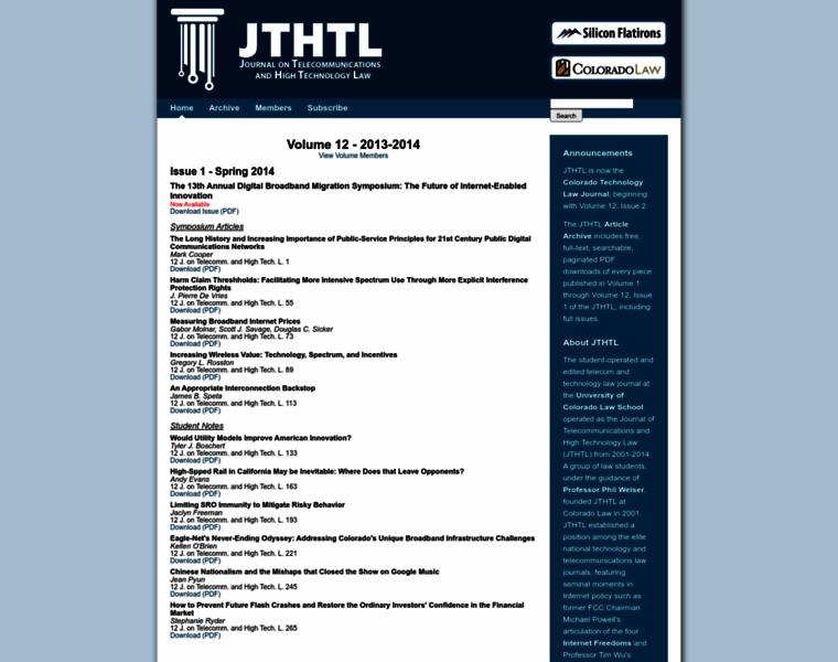 Jthtl.org thumbnail