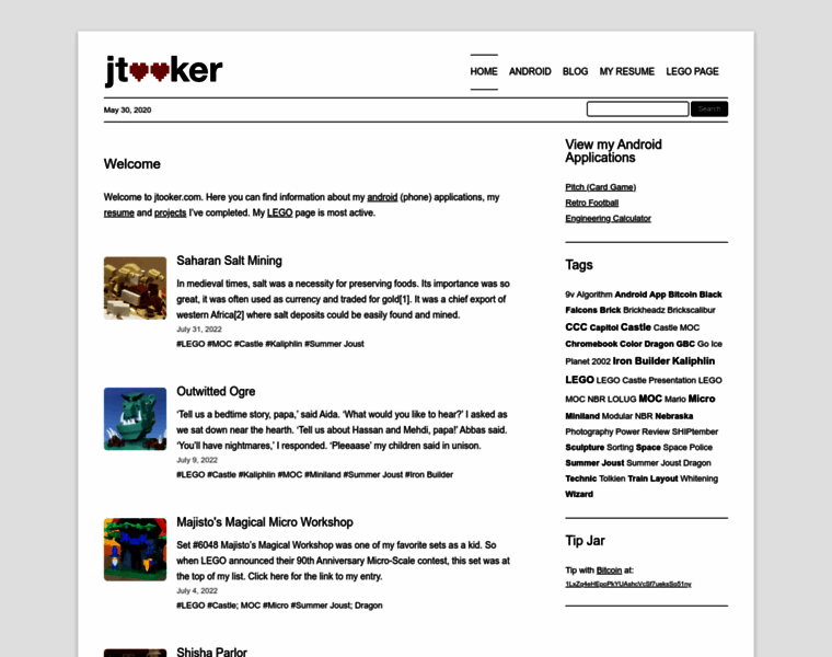 Jtooker.com thumbnail