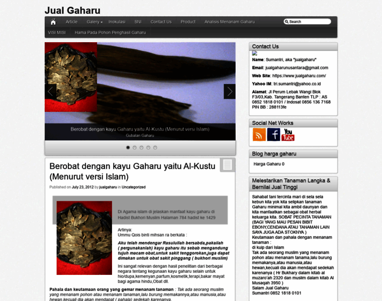 Jualgaharu.com thumbnail