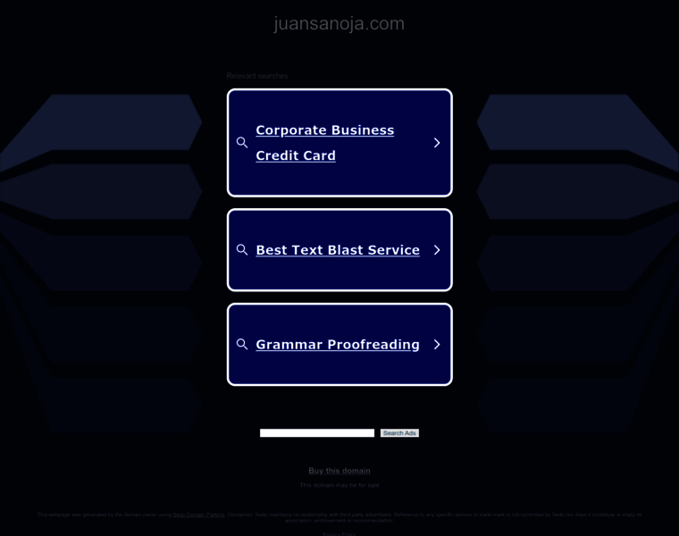 Juansanoja.com thumbnail