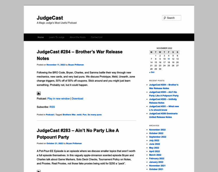 Judgecast.com thumbnail