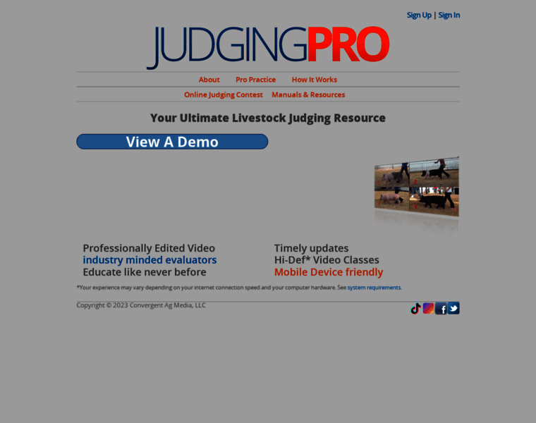 Judgingpro.com thumbnail