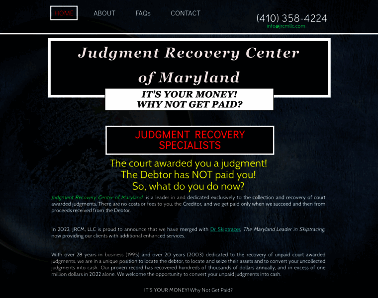 Judgmentrecoverycenter.com thumbnail