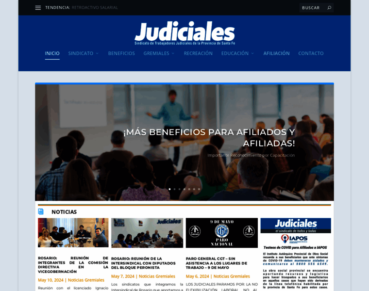 Judicialessantafe.org.ar thumbnail