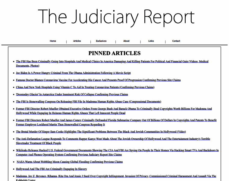 Judiciaryreport.com thumbnail