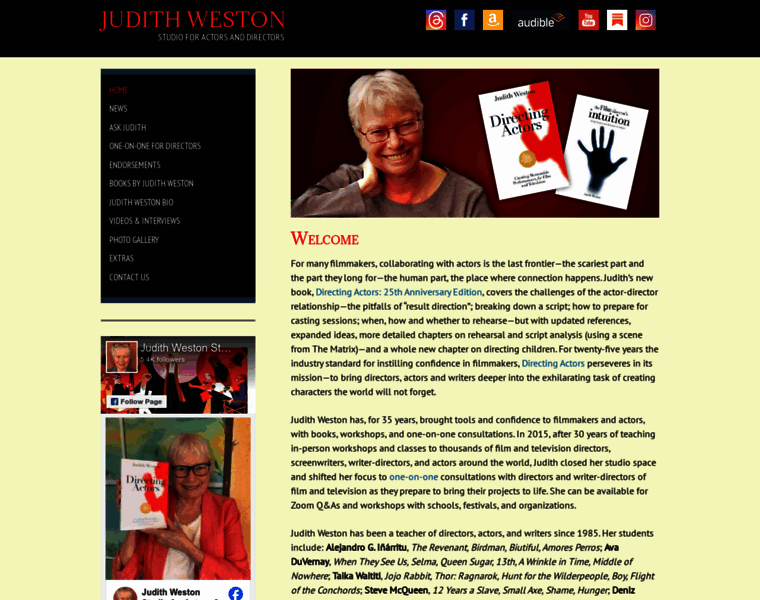 Judithweston.com thumbnail