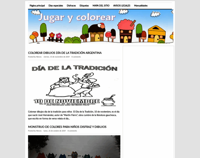 Jugarycolorear.com thumbnail