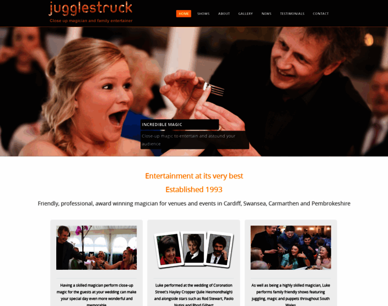 Jugglestruck.co.uk thumbnail