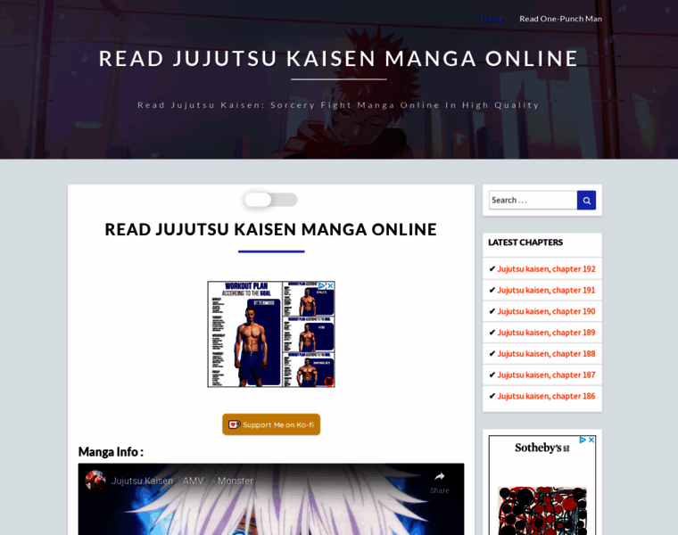 Jujutsu-kaisen.online thumbnail