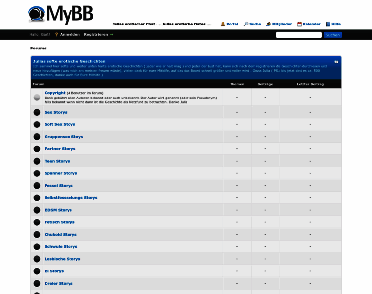 Julia4tied.de thumbnail