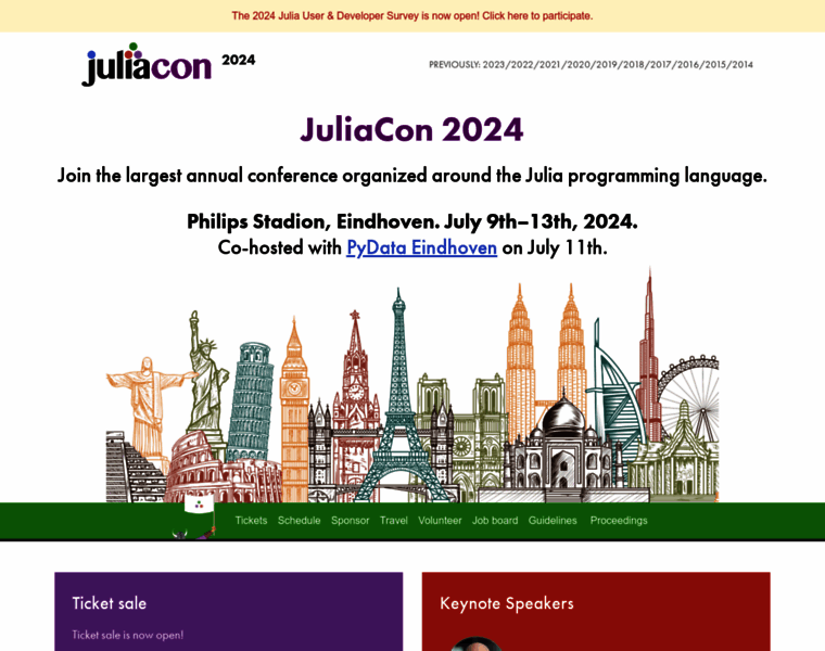 Juliacon.org thumbnail