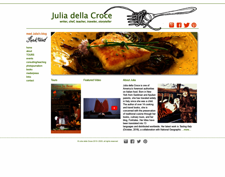 Juliadellacroce.com thumbnail