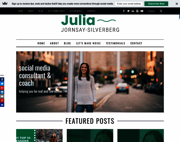 Juliajornsaysilverberg.com thumbnail