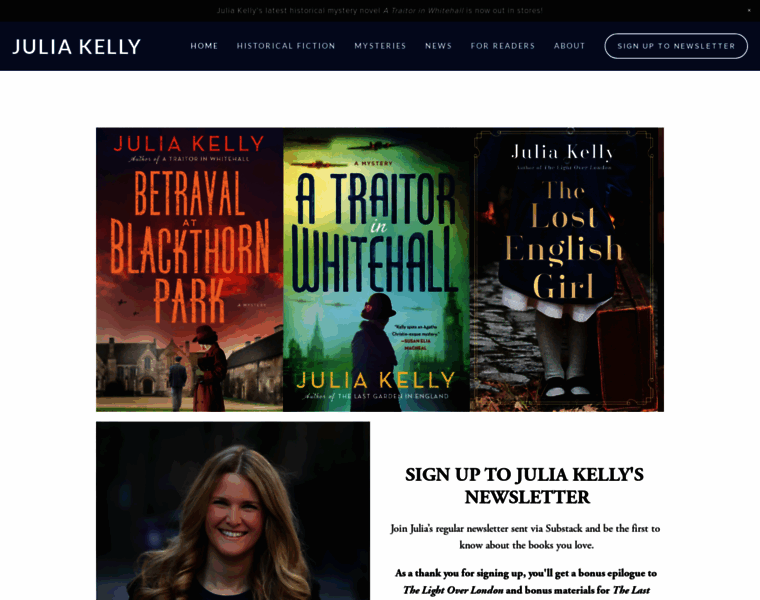 Juliakellywrites.com thumbnail