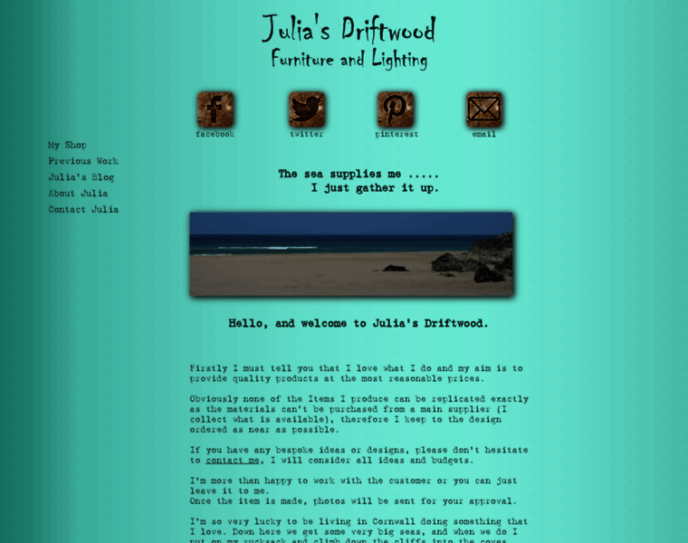 Juliasdriftwood.co.uk thumbnail