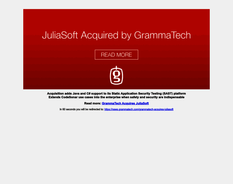 Juliasoft.com thumbnail