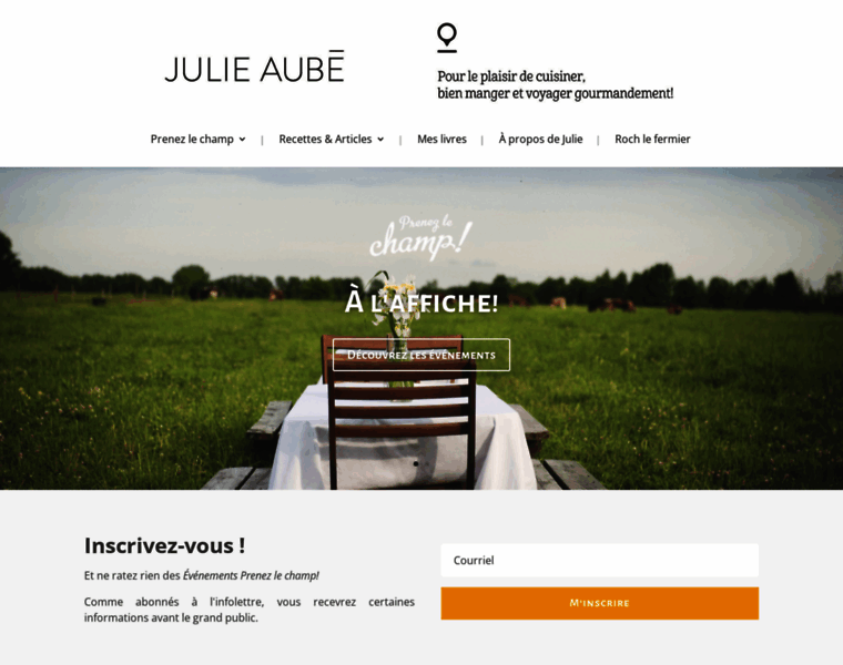 Julieaube.com thumbnail