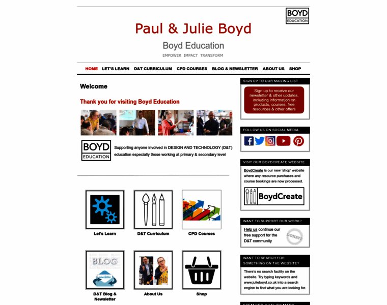 Julieboyd.co.uk thumbnail