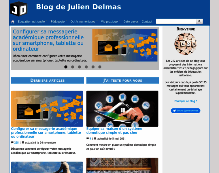 Juliendelmas.fr thumbnail