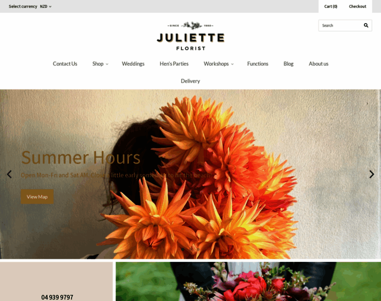 Julietteflorist.co.nz thumbnail