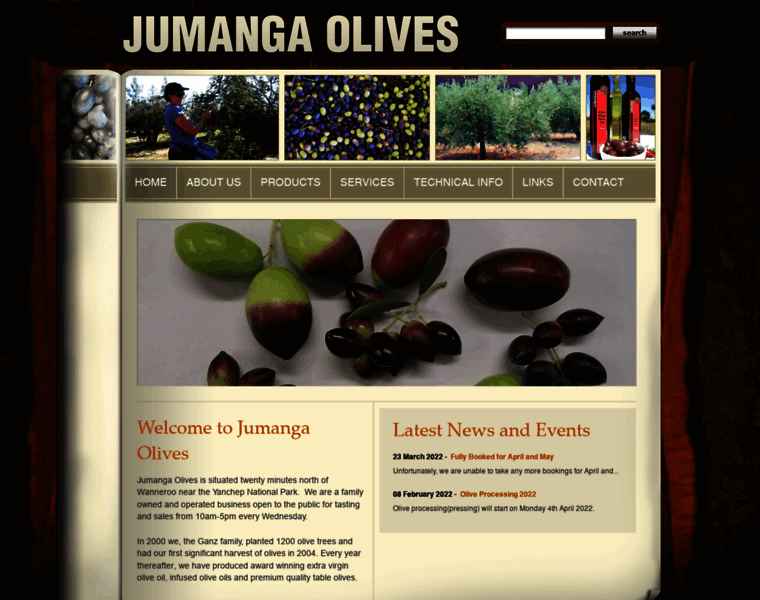 Jumangaolives.com.au thumbnail