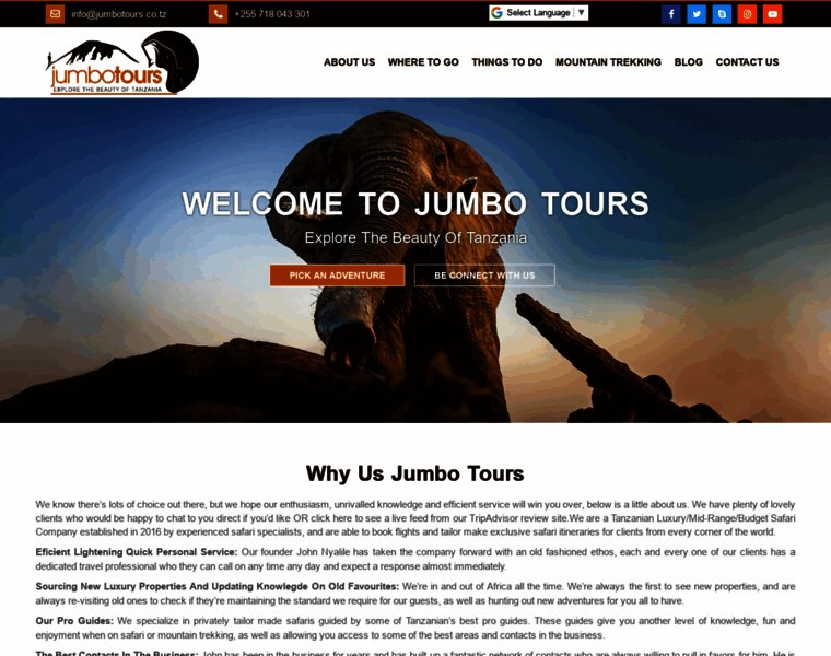Jumbotours.co.tz thumbnail