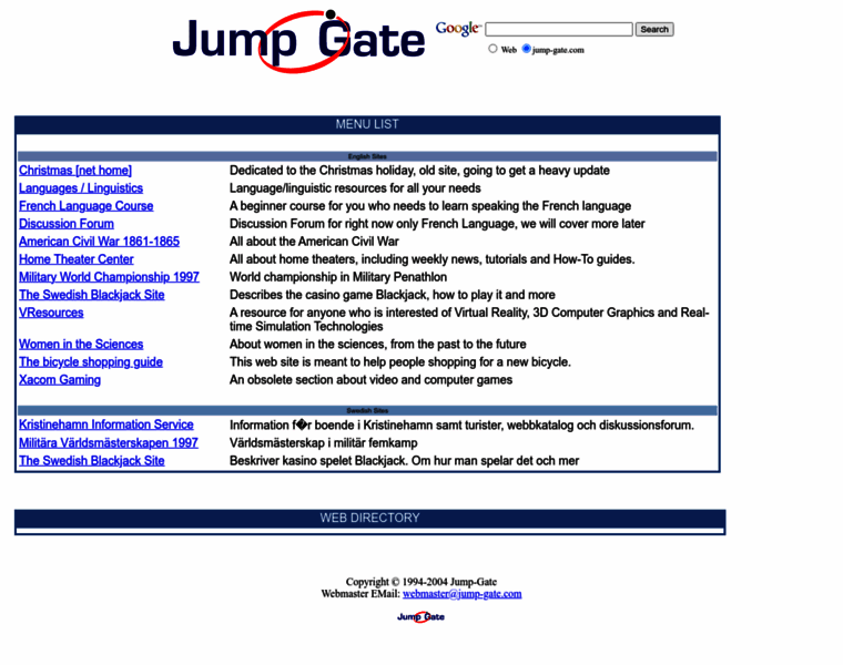 Jump-gate.com thumbnail