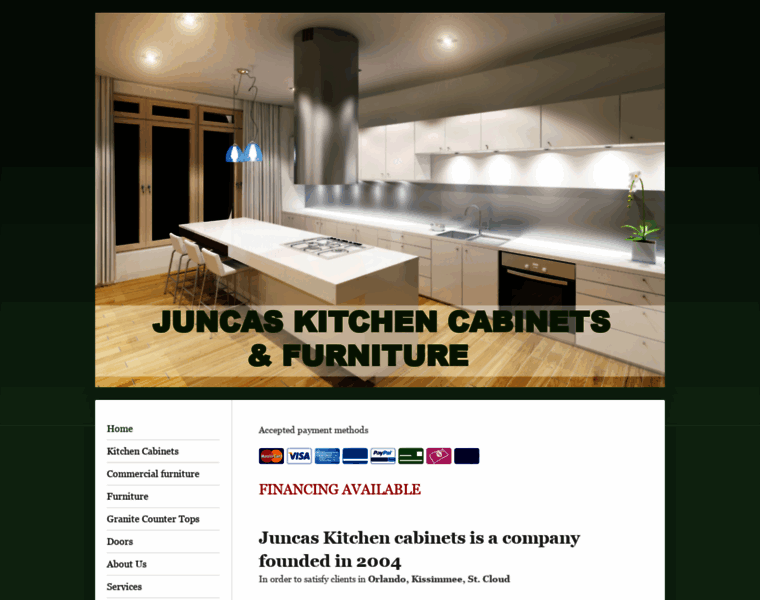 Juncaskitchencabinets.com thumbnail