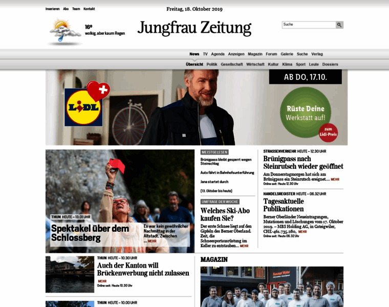 Jungfrauzeitung.ch thumbnail