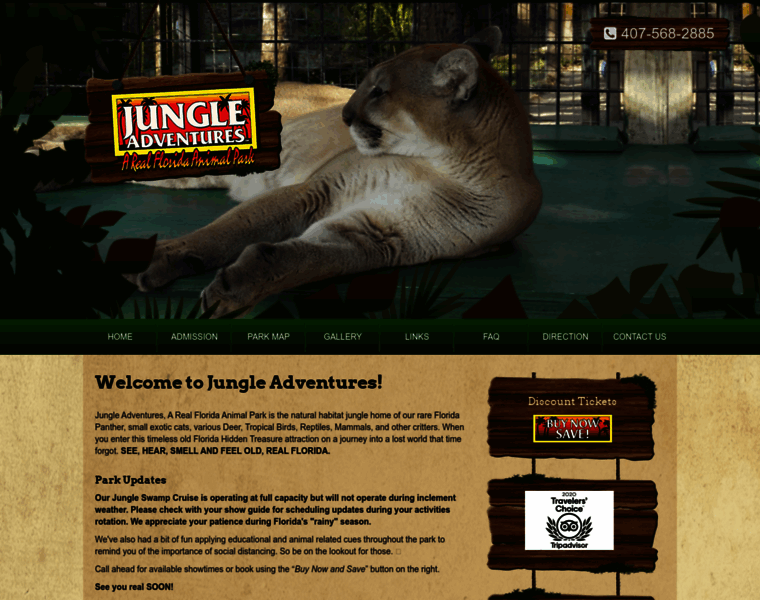Jungleadventures.com thumbnail