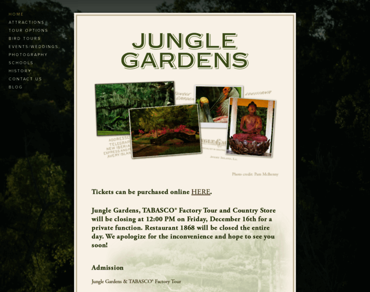 Junglegardens.org thumbnail