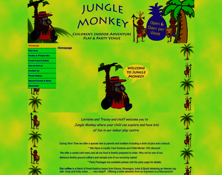Junglemonkeynewmills.co.uk thumbnail