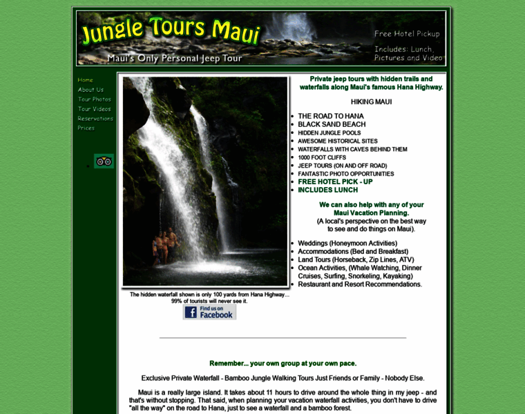 Jungletoursmaui.com thumbnail