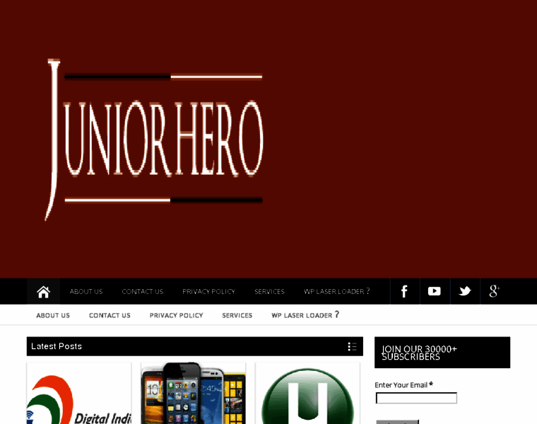 Juniorhero.com thumbnail