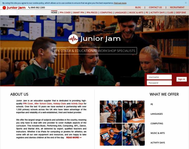 Juniorjam.co.uk thumbnail