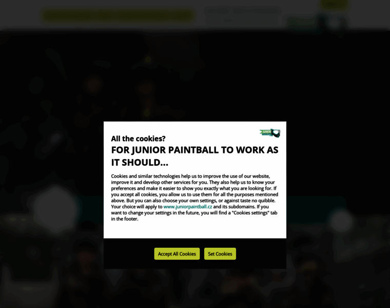 Juniorpaintball.cz thumbnail Juniorpaintball.cz thumbnail