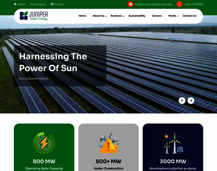 Junipergreenenergy.com thumbnail