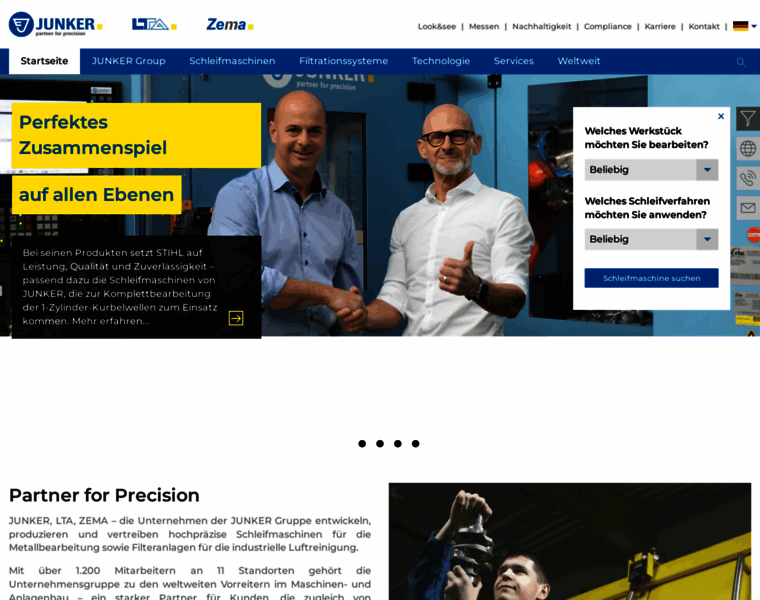 Junker-group.de thumbnail